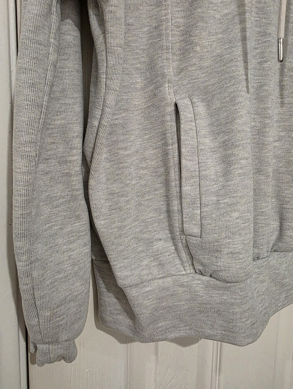 Zella Half Zip Grey Pullover - Picture 4 of 4